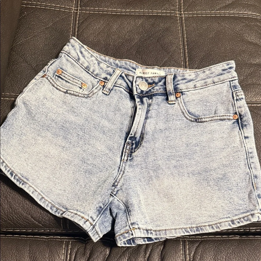 Light Wash Denim Women's Shorts